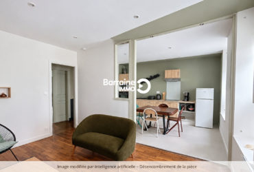 LOCATION BREST SAINT MARC APPARTEMENT T2 51M² MEUBLE