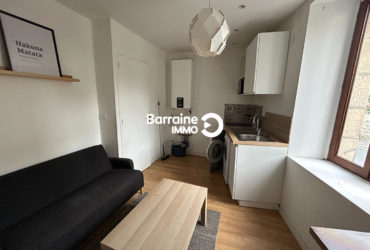 Location d&rsquo;un appartement F1 meublé  à MORLAIX