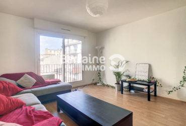 EXCLUSIVITE A VENDRE BREST BRANDA LOCATAIRE EN PLACE APPARTEMENT T5 4 CHAMBRES AVEC BALCON ASCENSEUR ET PARKING SOUS-SOL