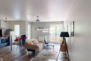 A VENDRE- LORIENT LANVEUR- APPARTEMENT 3 CHAMBRES DE 78 M²- GARAGE ET PATIO