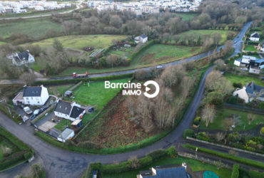 A VENDRE BREST KERVAO TERRAIN 785 M² VIABILISÉ LIBRE DE CONSTRUCTEUR