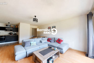 LORIENT KERFICHANT – APPARTEMENT T2 de 53m² BIEN EXPOSE AVEC VUE SUR PARC