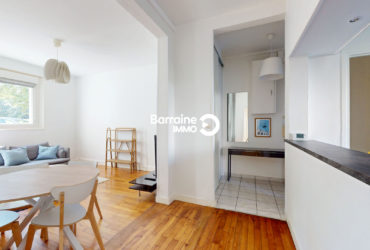 A VENDRE BARRAINE IMMO – APPARTEMENT T3 AVEC CAVE ? SECTEUR COURS DAJOT ? BREST – PZ00LM3-ZR