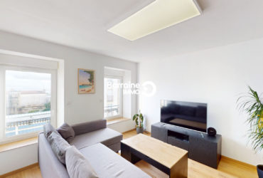EXCLUSIVITÉ BARRAINE IMMO  APPARTEMENT T2 REFAIT À NEUF MEUBLE À BREST Réf : PZ00386-TH