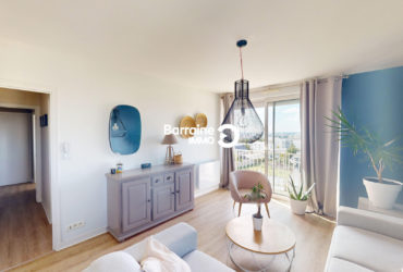 A Vendre Brest Kerichen Appartement T3 60m² 2 Chambres Ascenseur Stationnement Balcon Vue Dégagée