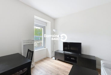 LOCATION BREST CENTRE VILLE SAINT MARTIN T1 BIS MEUBLE