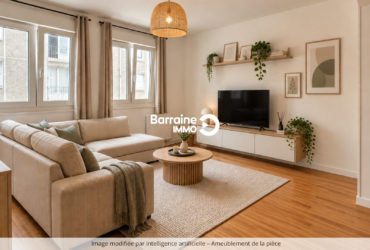 LOCATION BREST  SAINT LUC APPARTEMENT T3 50M² 2 CHAMBRES