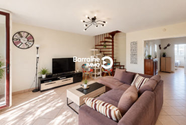 BREST DUPUY-DE-LÔME – DUPLEX 103 M² – 3 CHAMBRES – JARDIN – 2 PARKINGS
