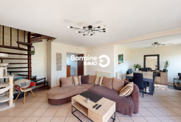 BREST DUPUY-DE-LÔME – DUPLEX 103 M² – 3 CHAMBRES – JARDIN – 2 PARKINGS