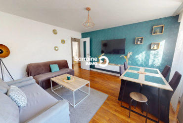 EXCLUSIVITE AGENCE – LORIENT MERVILLE – APPARTEMENT T4 3 CHAMBRES de 72m²  VENDU MEUBLE