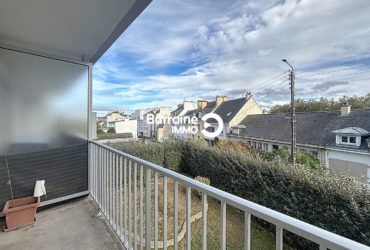 EXCLUSIVITE AGENCE – LORIENT NOUVELLE VILLE – APPARTEMENT T3 de 57m² AVEC GRAND BALCON